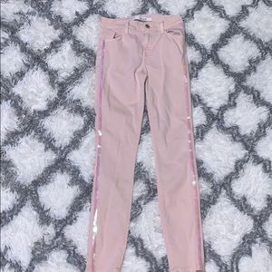J brand pink jeans